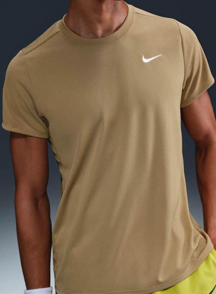 Футболка мужская Nike Court Victory   Parachute Beige/White