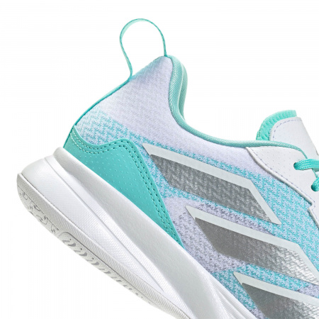 Кроссовки женские Adidas AvaFlash Cloud White/Silver Metallic/Flash Aqua