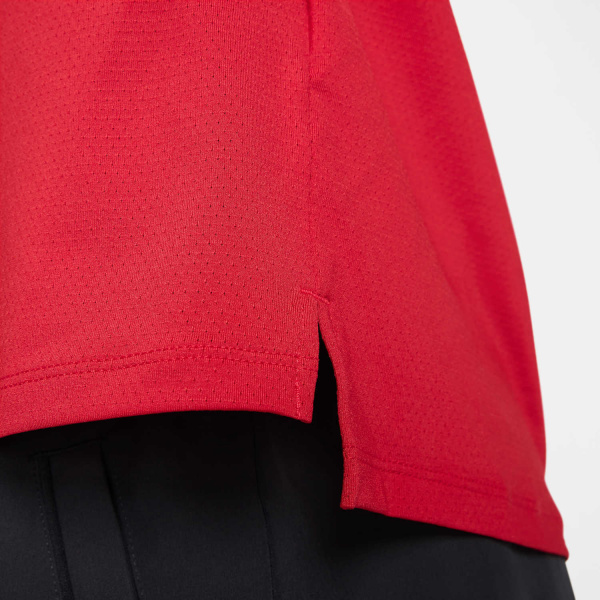 Футболка мужская Nike Court Dri-Fit Advantage  Gym Red/White