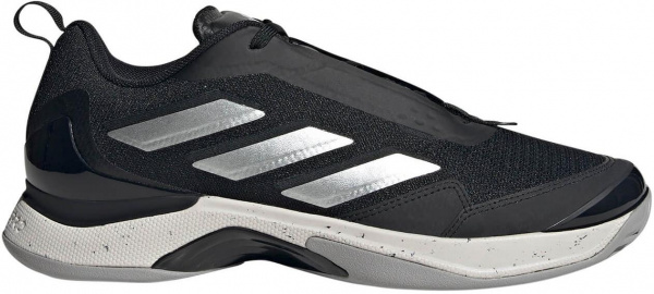Кроссовки женские Adidas Avacourt Core Black/Silver Metallic/Grey Two