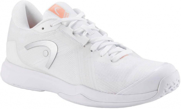 Кроссовки женские Head Sprint Team 4.0 White/Coral