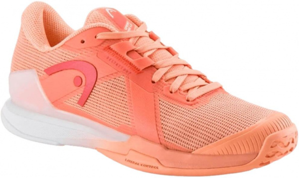 Кроссовки женские Head Sprint Pro 4.0  Coral/White
