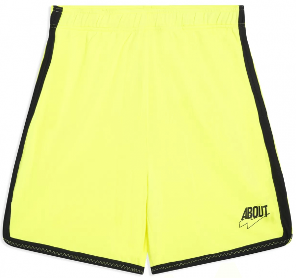 Шорты мужские About Tech Kick Black/Fluo Yellow