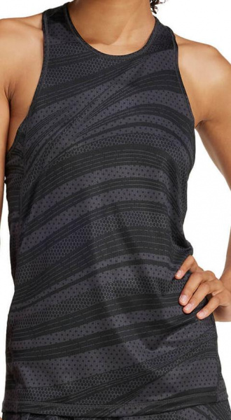 Майка женская Adidas Climacool Graphic Tank Carbon