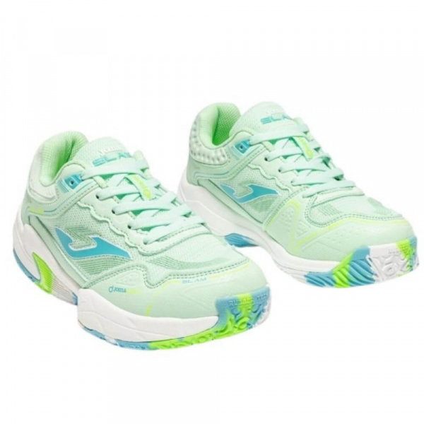Кроссовки детские для падел Joma SLAM JR 2624 Turquoise