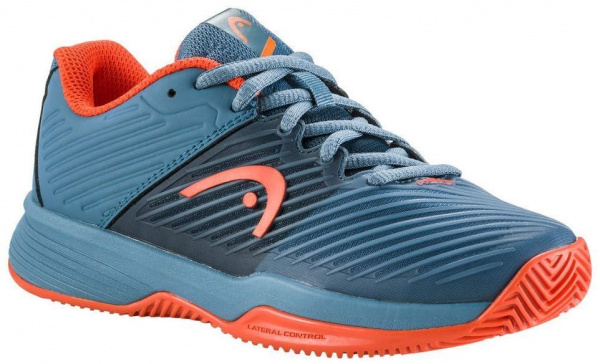 Кроссовки детские Head REVOLT PRO 4.0 Clay Bluestone/Orange