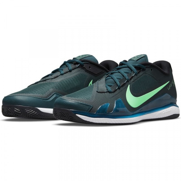 Кроссовки мужские Nike Zoom Vapor Pro Clay Dark Teal Green/Green/White/Black