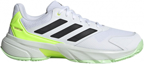 Кроссовки мужские Adidas CourtJam Control 3 White/Yellow