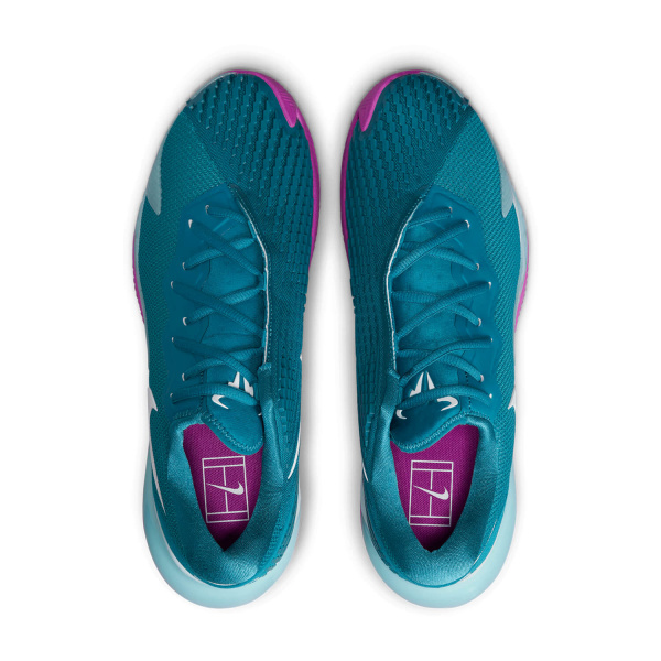 Кроссовки мужские Nike Zoom Vapor Cage 4 Rafa Clay Green Abyss/White/Vivid Purple
