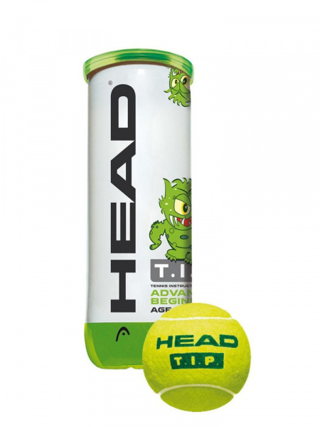 Мячи теннисные детские Head Tip Green 3 Balls