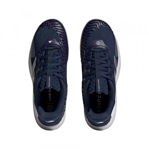 Кроссовки мужские Adidas SoleMatch Control Team Navy Blue 2/Matte Silver/Cloud White
