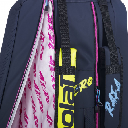 Сумка Babolat Pure Aero RAFA 2.0 X6  Blue/Yellow/Pink