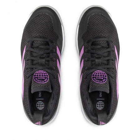 Кроссовки женские Adidas CourtFlash Black/Lilian