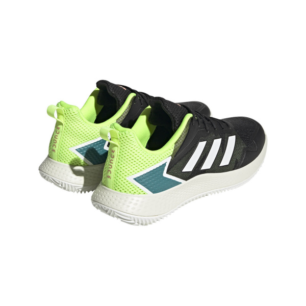 Кроссовки мужские Adidas Defiant Speed Clay Black/Yellow