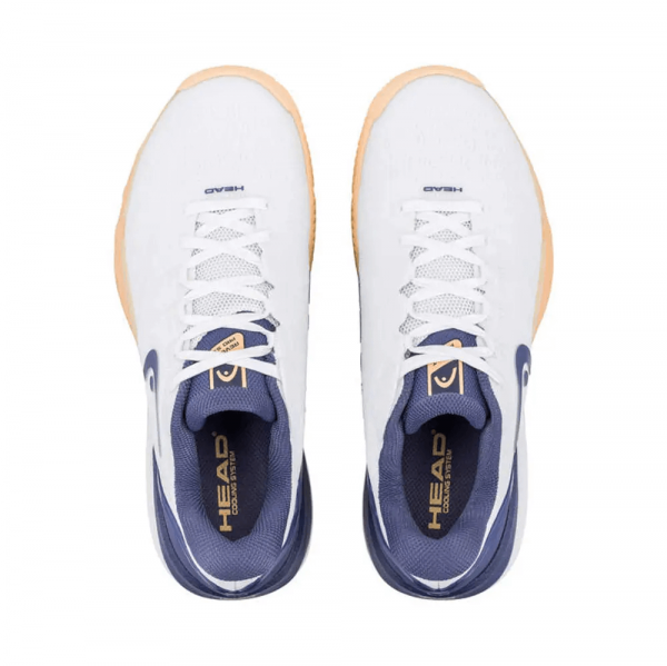 Кроссовки женские Head Revolt Pro 5.0 Clay White/Apricot