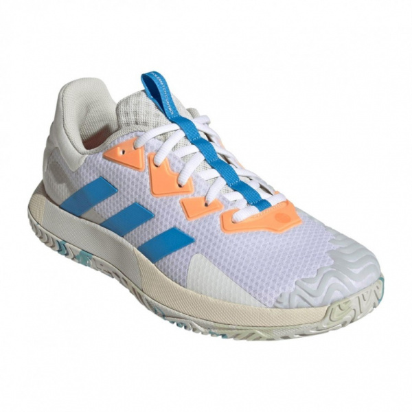 Кроссовки мужские Adidas SoleMatch Control  White/Blue/Orange