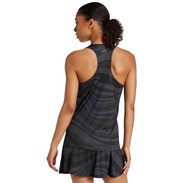 Майка женская Adidas Climacool Graphic Tank Carbon