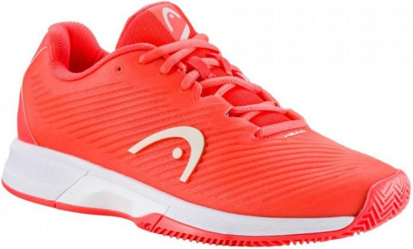 Кроссовки женские Head Revolt Pro 4.0 Clay Coral/White