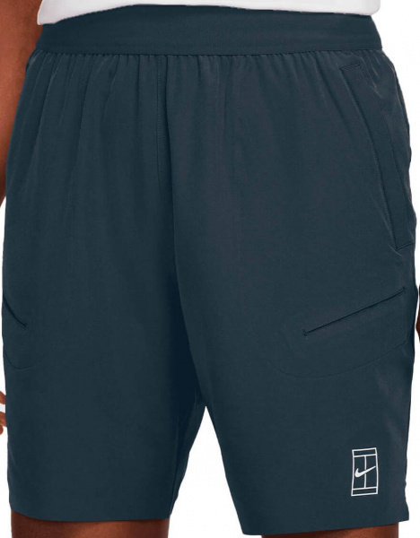 Шорты мужские Nike Court Dri-Fit Advantage 8 Inch Armory Navy/White