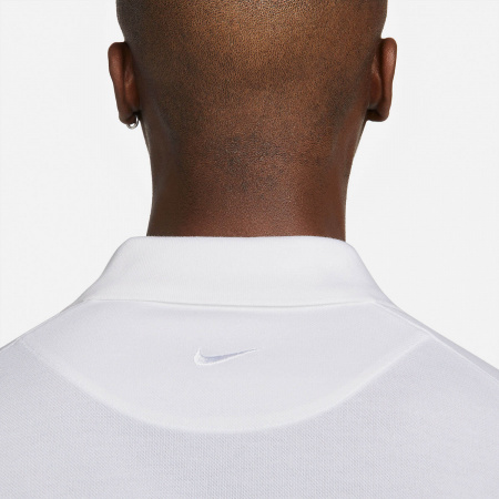 Поло мужское Nike Rafa Slim-Fit White/Black