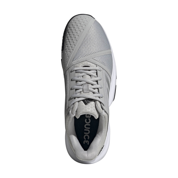 Кроссовки мужские Adidas Courtjam Bounce Grey Two/Silver Metallic/Core Black
