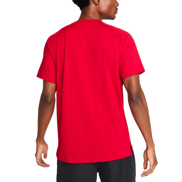 Футболка мужская Nike Court Dri-Fit Advantage  Gym Red/White