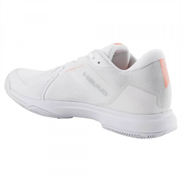 Кроссовки женские Head Sprint Team 4.0 Clay White/Coral