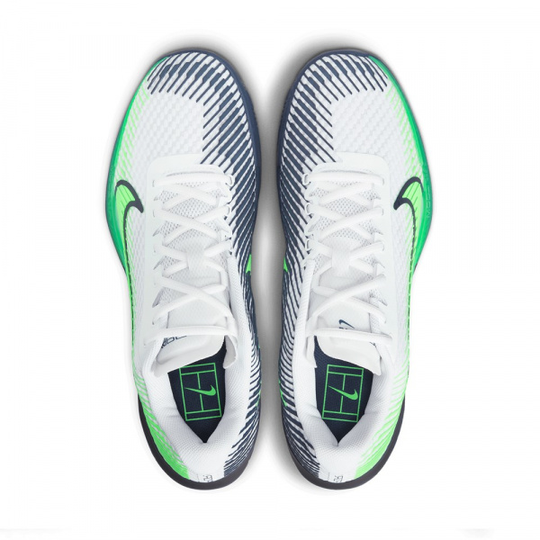 Кроссовки мужские Nike Zoom Vapor 11 Clay White/Green Strike/Midnight Navy