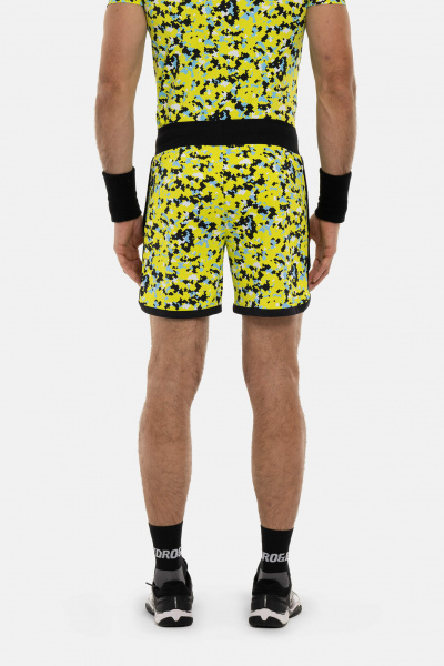 Шорты мужские Hydrogen CAMO PIXEL TECH Yellow Fluo/Multicolor