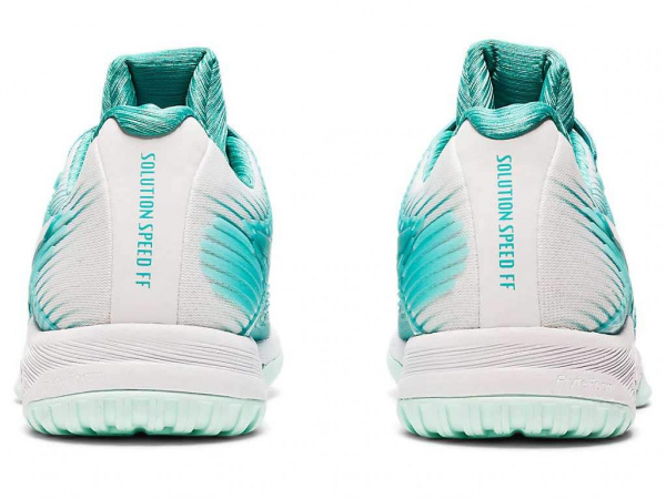 Кроссовки женские Asics Solution Speed FF Techno Cyan/White