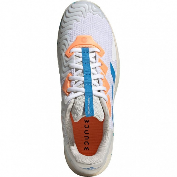 Кроссовки мужские Adidas SoleMatch Control  White/Blue/Orange