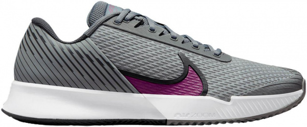 Кроссовки мужские Nike Zoom Vapor Pro 2 Clay Smoke Grey/Sangria/Black