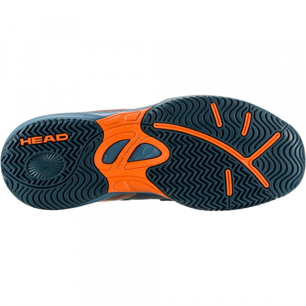 Кроссовки детские Head Sprint Velcro 3.0 Bluestone/Orange