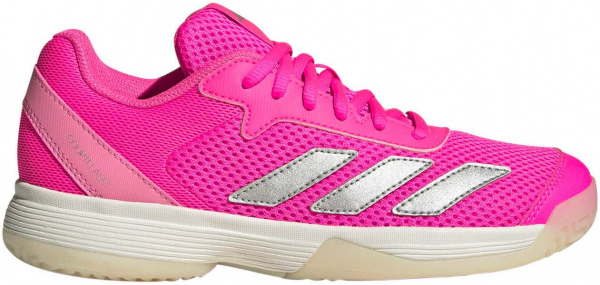 Кроссовки детские Adidas CourtFlash K Lucid Pink/Silver Metallic/Bliss Pink