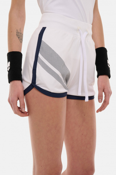 Шорты женские Hydrogen SPORT STRIPES TECH White/Blue Navy
