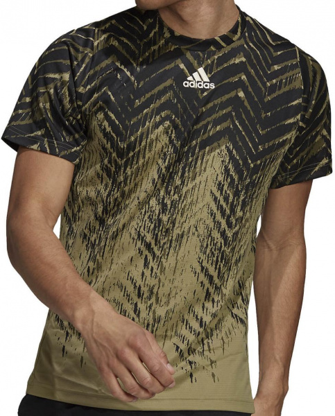 Футболка мужская Adidas Freelift Primeblue Printed Orbit Green