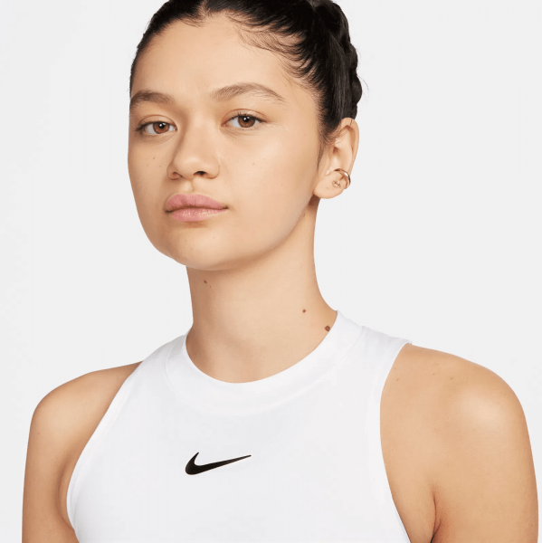 Майка женская Nike Court Advantage White/Black