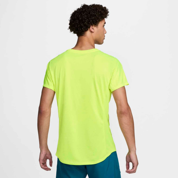 Футболка мужская Nike Dri-Fit Court Yellow/Turquoise  DV2887-702