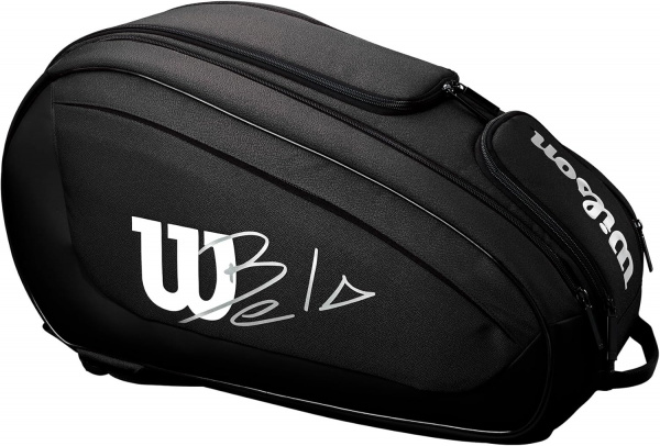 Сумка для падел-тенниса Wilson Bela Super Tour Padel Bag Black/White