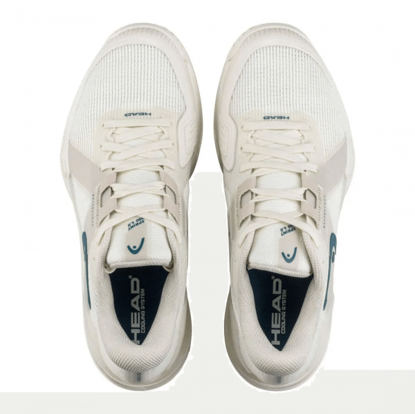 Кроссовки женские Head Sprint Pro 4.0 Clay Chalk White/Wilight Blue