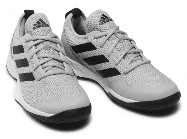 Кроссовки мужские Adidas Court Control Grey Two/Core Black/Cloud White