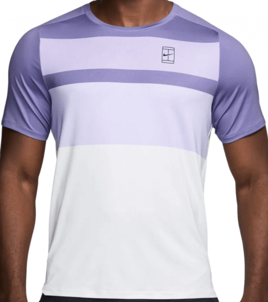 Футболка мужская Nike Court Dri-Fit Tee Dusty Amethyst/White/Black