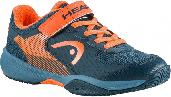 Кроссовки детские Head Sprint Velcro 3.0 Bluestone/Orange