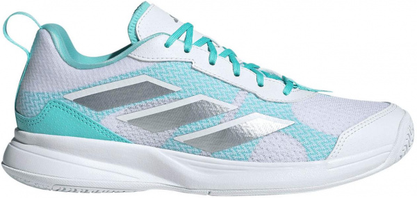 Кроссовки женские Adidas AvaFlash Cloud White/Silver Metallic/Flash Aqua
