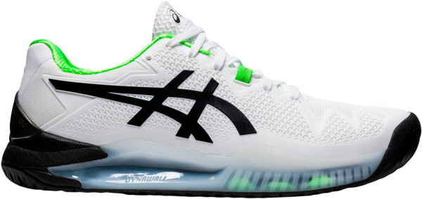 Кроссовки мужские Asics Gel-Resolution 8 White/Green Gecko