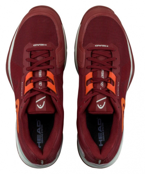 Кроссовки мужские Head Sprint Pro 3.5 Clay Dark Red/Orange