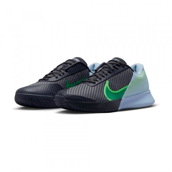 Кроссовки мужские Nike Zoom Vapor Pro 2 Clay Gridiron/Stadium Green/Cobalt Bliss