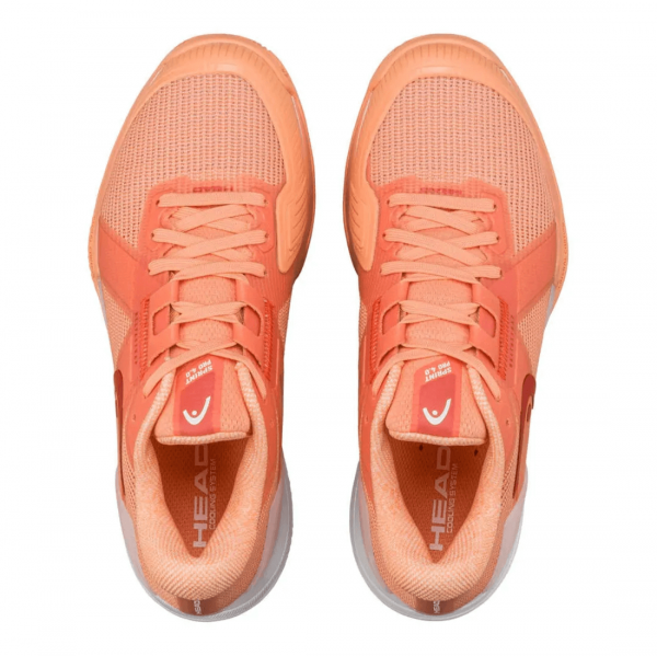 Кроссовки женские Head Sprint Pro Clay 4.0  Coral/White