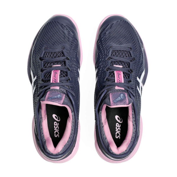 Кроссовки женские Asics Court FF 3 Clay Indigo Fog/White