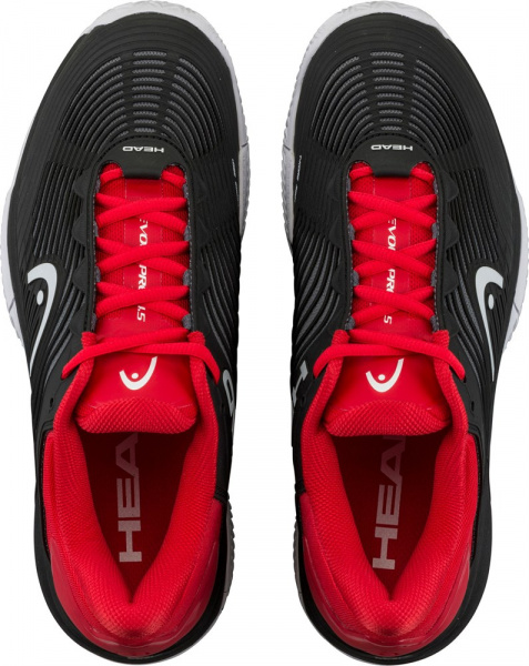 Кроссовки мужские Head Revolt Pro 4.5 Clay Black/Red